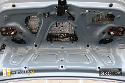 Шумоизоляция крышки багажника Киа Рио