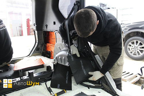 Шумоизоляция арок Ниссан Х-Трейл T31