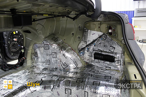 Виброизоляция арок Киа Оптима