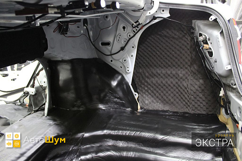 Шумоизоляция арок Тойоты Камри 55