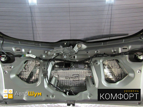 Шумоизоляция пятой двери мазды сх 5