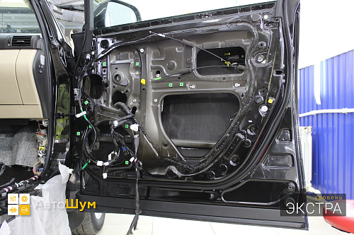 Звукоизоляция дверей Лексус РХ 350