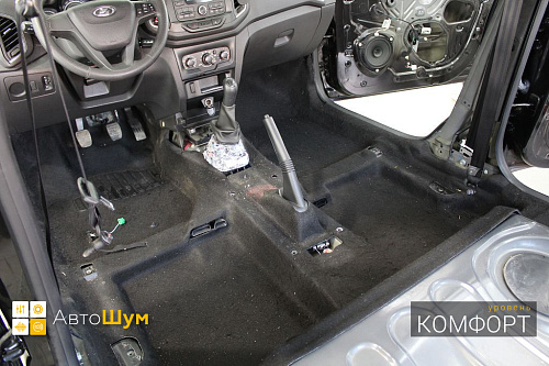 Грязный ковёр Лада ИКС РЕЙ