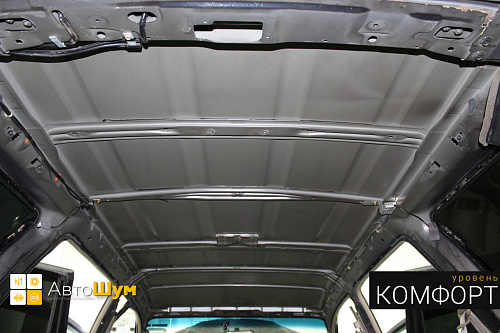 Штатная шумоизоляция крыши хонда одиссей.
