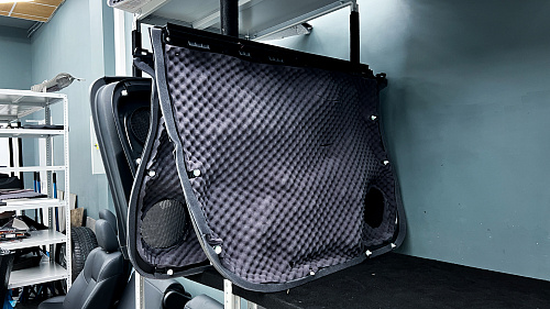 Шумоизоляция дверной обшивки Мицубиси Монтеро