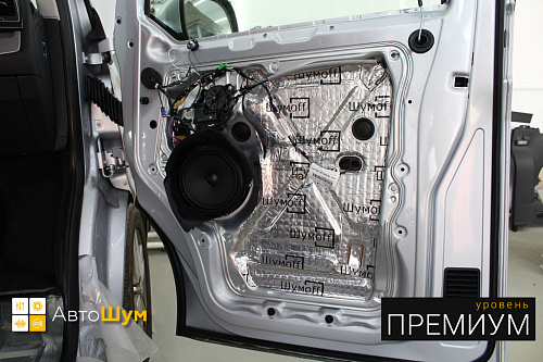 Шумоизоляция дверей Фольксваген Мультивэн