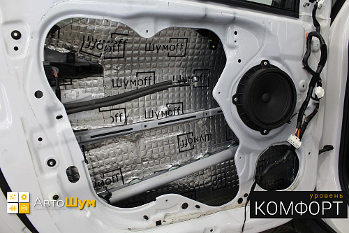 Виброизоляция дверей хендай ix35