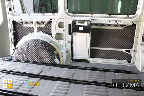 Шумоизоляция арок и крыльев Фольксваген Мультивэн