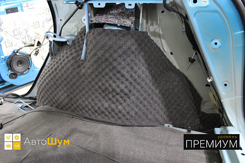 Шумоизоляция крыльев и арок Рено Каптюр