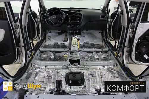 Виброизоляция пола киа сид