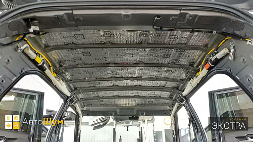 Виброизоляция крыши Хендай Крета