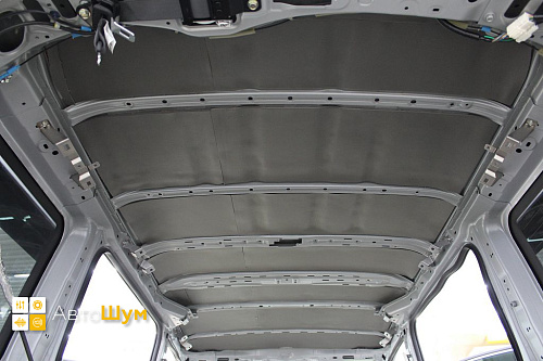 Шумоизоляция крыши Хонда Стэпвэгон