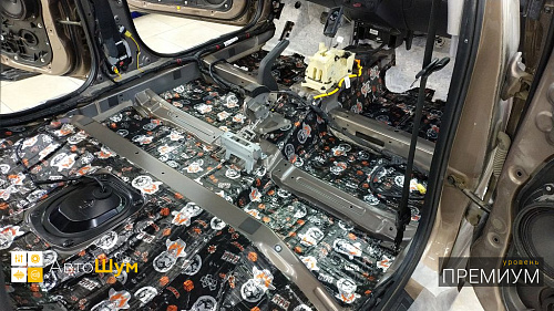 Виброизоляция днища Хендай Ай 30