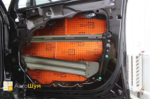 Виброизоляция дверей Киа Соренто