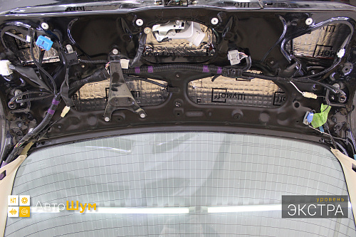 Виброизоляция крышки багажника Лексус РХ 350