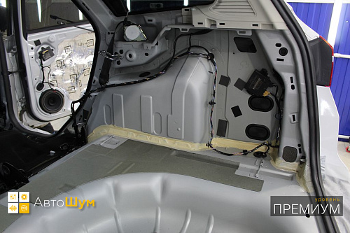 Штатная шумоизоляция арок Форд Фокус