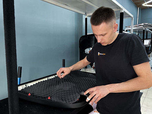 Шумоизоляция дверной обшивки Хонда Фит Шатл