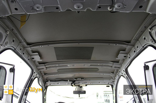 Демонтаж штатной шумоизоляции крыши Лада Х-Рей