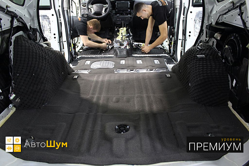 Шумоизоляция багажника Митсубиси Паджеро Спорт