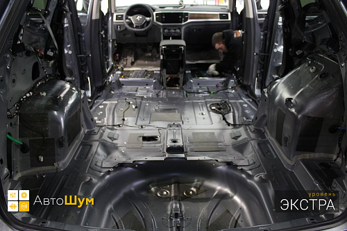 Штатная шумоизоляция багажника Фольксваген Терамонт