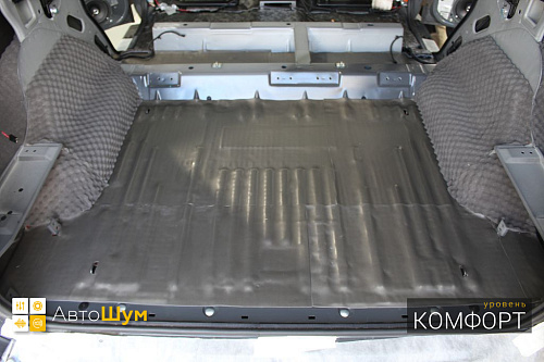 Клеим Шумофф Flex A15 на арки УАЗ Патриот.