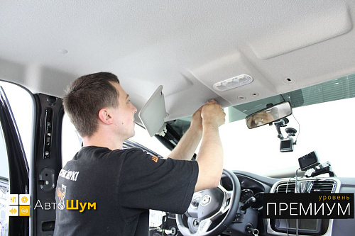 Разбираем крышу Рено Сандеро