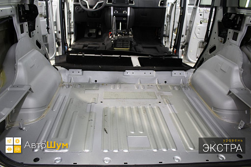 Штатная шумоизоляция багажника УАЗ Патриот