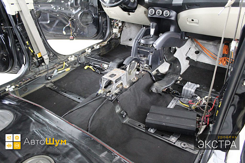 Звукоизоляция днища Митсубиси Аутледер ХЛ