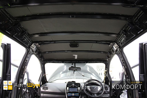 Шумоизоляция крыши Рено Дастер.