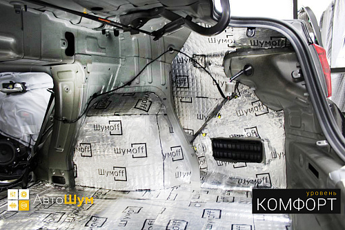 Виброизоляция арок Киа Рио