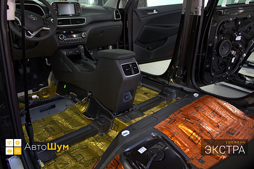 Виброизоляция пола Хендай Туксон