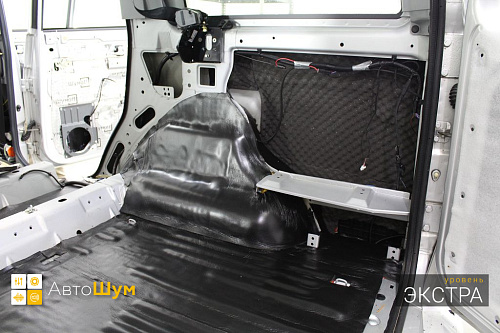 Шумоизоляция арок УАЗ Патриот