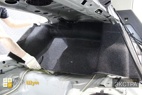 Разбираем багажник Мазды 6