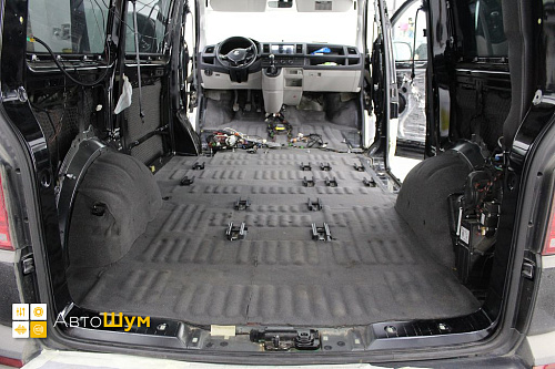 Шумоизоляция багажника Volkswagen Caravelle