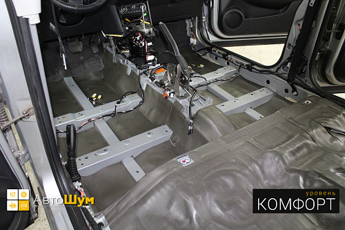 Шумка пола Ниссан Кашкай