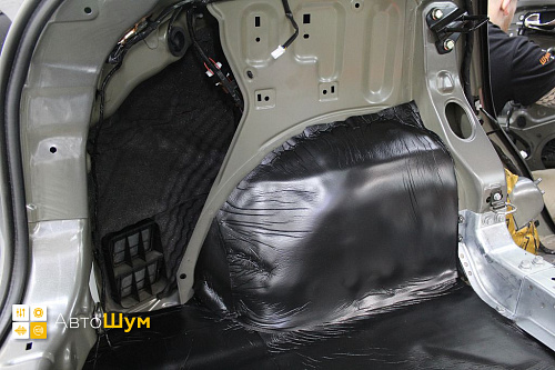 Шумоизоляция арок Ниссан Кашкай Джи11
