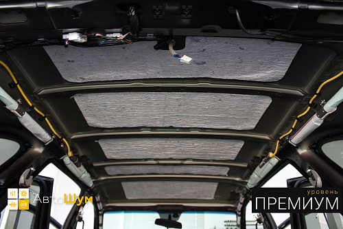Штатная шумоизоляция крыши Киа Соренто Прайм