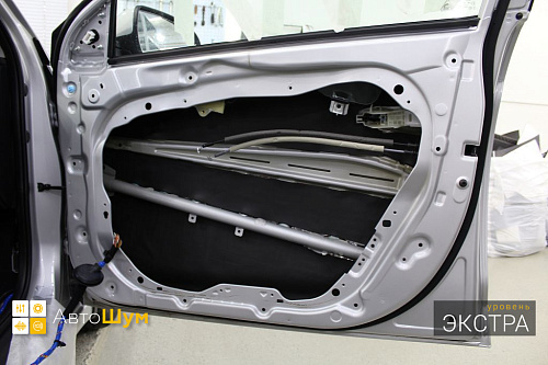 Шумоизоляция двери Хендай Элантра