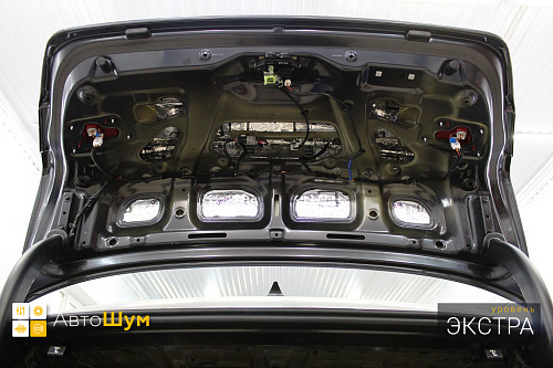 Виброизоляция крышки багажника Киа Оптима