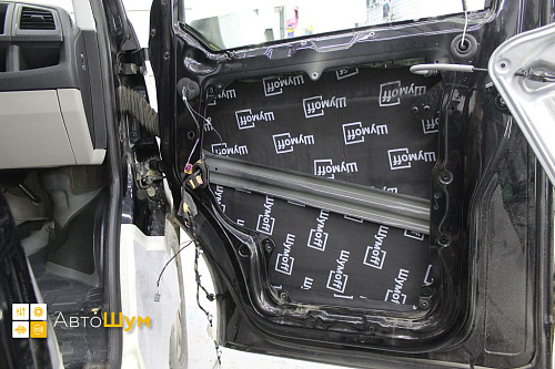 Звукоизоляция дверей Volkswagen Caravelle