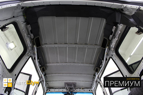 Штатная шумоизоляция крыши Митсубиси Паджеро