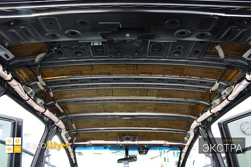 Виброизоляция крыши Хонда Джейд