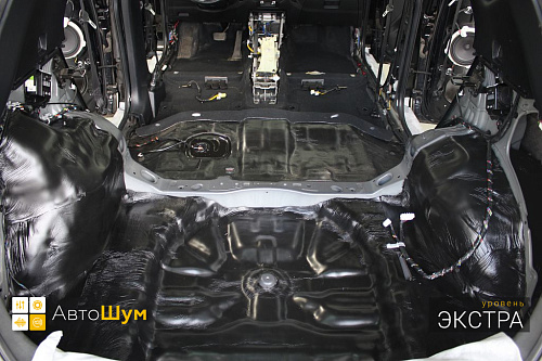 Шумоизоляция багажника Хендай Икс 35