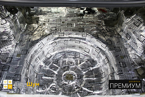 Виброизоляция багажника Тойоты Королла Е150