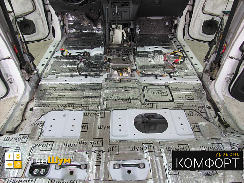 Виброизоляция пола митсубиси паджеро