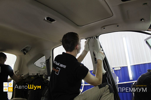 Разбираем крышу Хонда ЦР-В 4