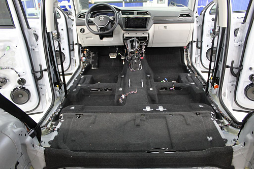 Грязный ковер Фольксваген Тигуан