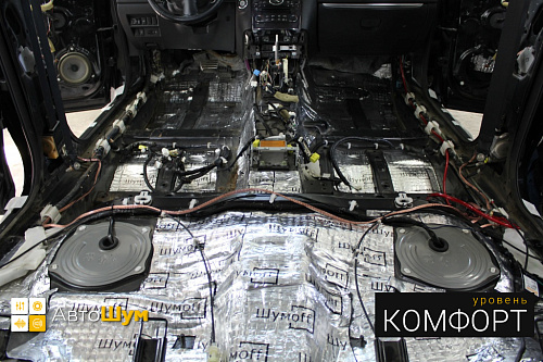 Виброизоляция пола инфинити фх35