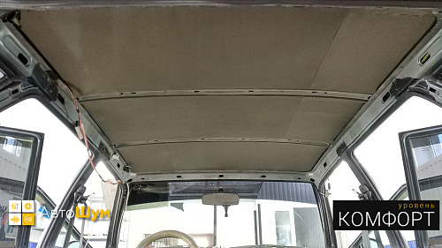 Шумоизоляция крыши ВАЗ 2114