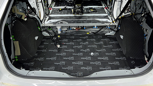 Шумоизоляция багажника Лексус РХ